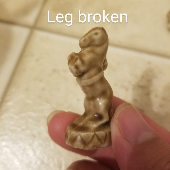 Lot of 20 Wade England read rose tea figures animals clown cannon has chips - Picture 5 of 10